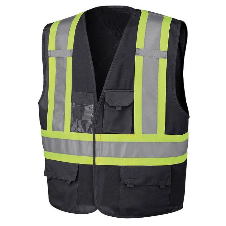 Black Hi Vis Vest