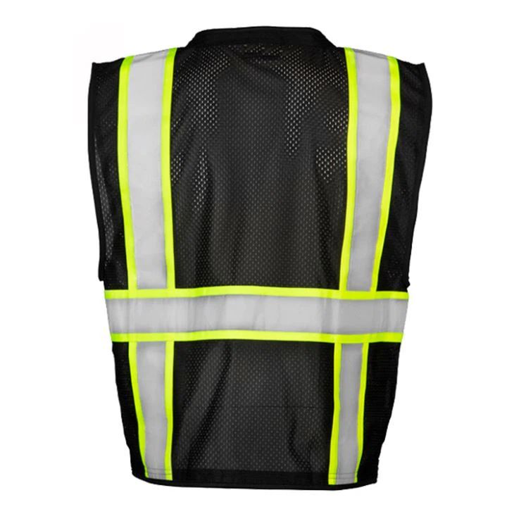 Black Reflective Vest