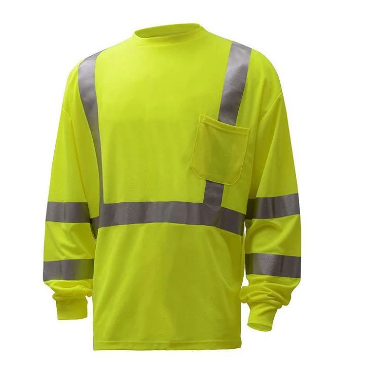 Hi Vis Long Sleeve T Shirt