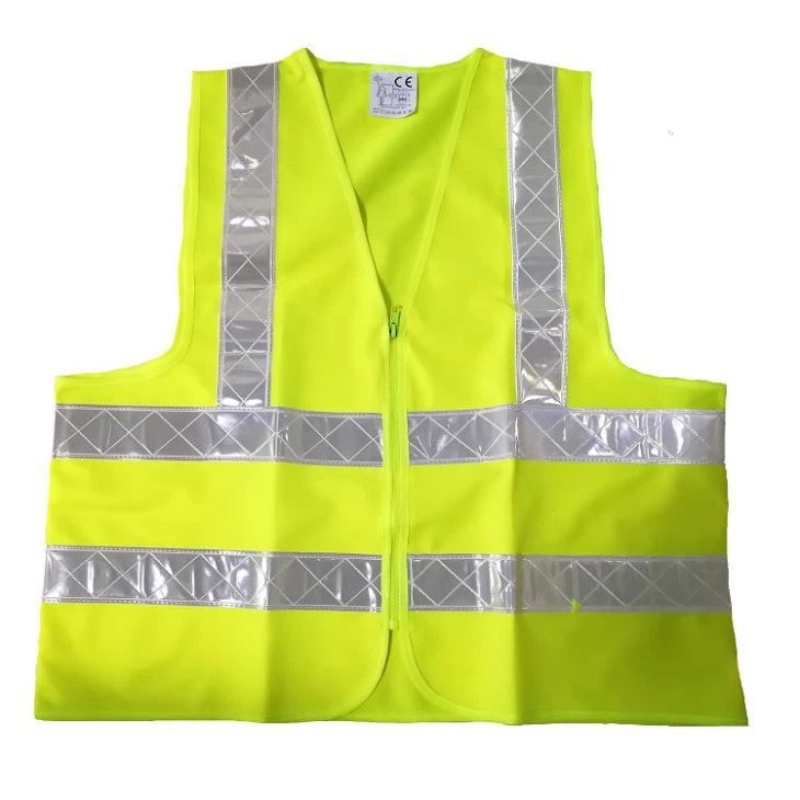 Hi Vis Vest with Zip